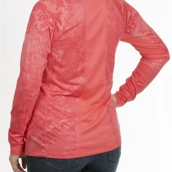 Realtree Women's Pink Long Sleeve Top Size Medium, Fishing Long Sleeve - Picture 2 of 8